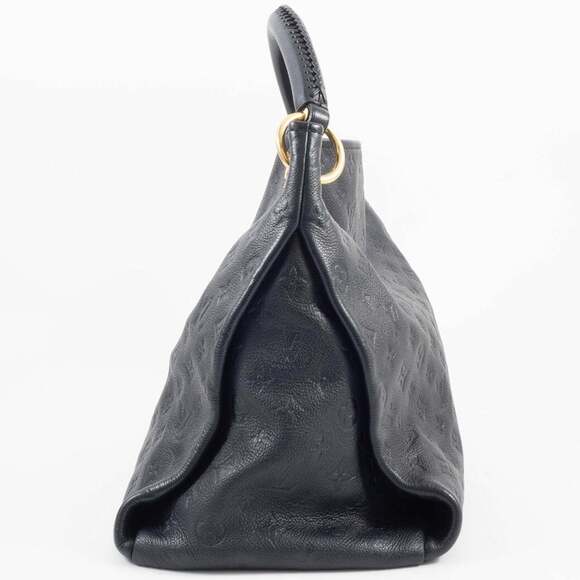Louis Vuitton Artsy MM Shoulder Bag M93448 Monogram Empreinte Leather Black W... - Picture 5 of 16
